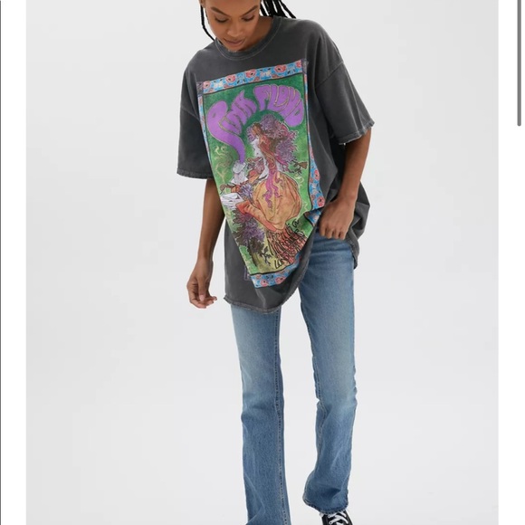 Urban outfitters pink Floyd oversized tee sz S/M - Picture 4 of 4